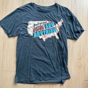 Say Anything Spring 2017 Grey Tour Shirt Size L